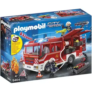 Actionspiele Feuerwehrwagen Intervention Playmobil image-3