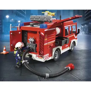 Actionspiele Feuerwehrwagen Intervention Playmobil image-2