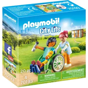 Wheelchair patient building sets Playmobil image-0