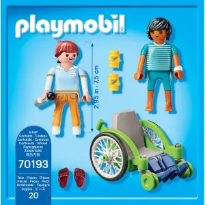 Wheelchair patient building sets Playmobil image-1