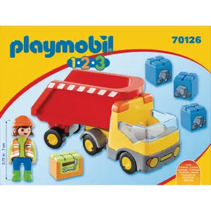 Dump truck Playmobil 1.2.3 image-0