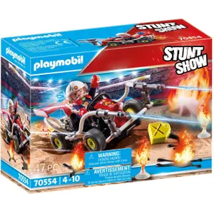 Building sets for vehicles and firemen Playmobil Stuntshow image-0