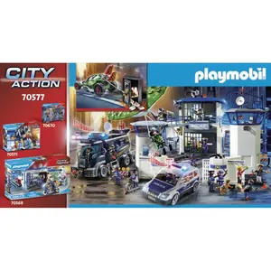 Police and bandit go-kart figure Playmobil image-1