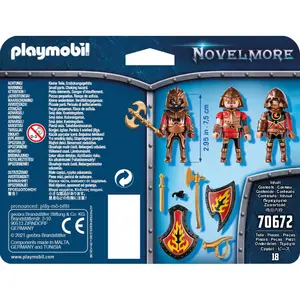 Fighter figurines Playmobil Novelmore (x3) image-2