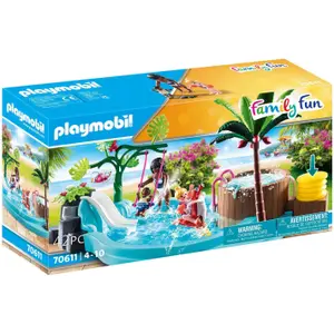 Paddling pool with bubble bath Playmobil image-0