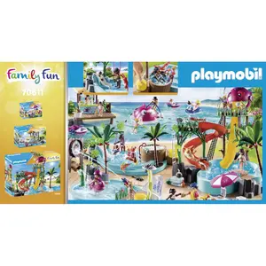 Paddling pool with bubble bath Playmobil image-2