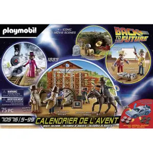 Back to the Future 3 advent calendar Playmobil image-0