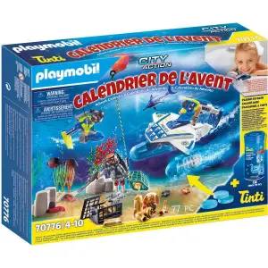 Advent calendar police bath game Playmobil image-0