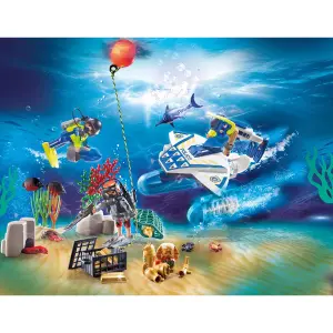 Advent calendar police bath game Playmobil image-2