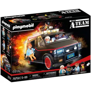 Jeux de construction fourgon agence tous risque Playmobil image-4
