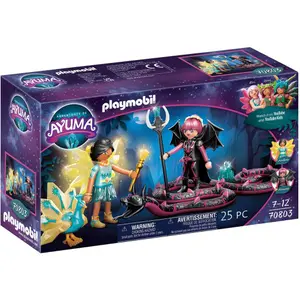 Crystal fairy and night with animals Playmobil image-3