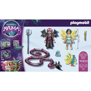 Crystal fairy and night with animals Playmobil image-1