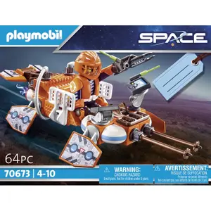 Set of shuttle pilot gift imitation games Playmobil image-0