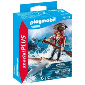 Pirates avec bebe requin Playmobil image-0