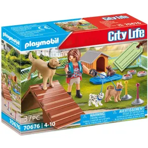 Set of imitation games for dog educators Playmobil image-1