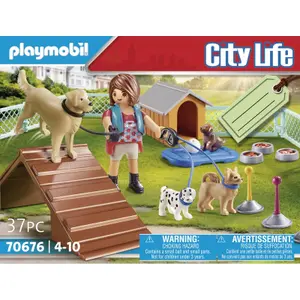 Set of imitation games for dog educators Playmobil image-0