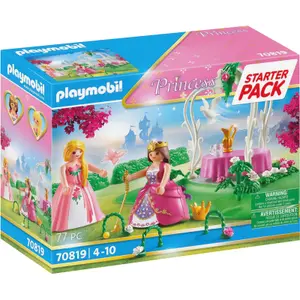 Princess building set with garden Playmobil Starter image-0