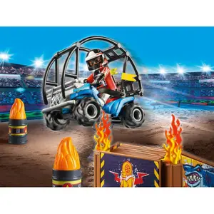 Pack of stuntshow building sets with ramp Playmobil Starter image-1