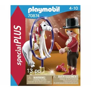 Circus figure with pony artist and accessories Playmobil image-1