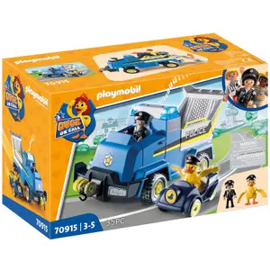 Police car game duck on call Playmobil image-1