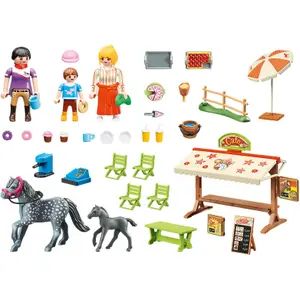 Pony club café Playmobil image-2
