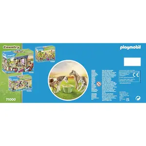 2 Icelandic ponies and foals Playmobil image-2