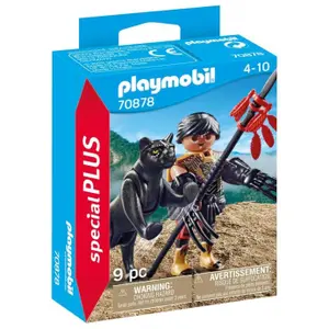 Building sets fighting with panther Playmobil SPE+ image-2