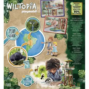 Figurine Familienhaus Baum Playmobil Wiltopia image-2