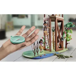 Figurine Familienhaus Baum Playmobil Wiltopia image-3