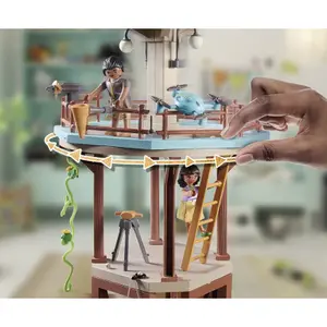 Figurine Familienhaus Baum Playmobil Wiltopia image-4
