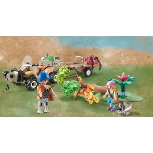 Quad rescue animal toys Playmobil Wiltopia image-1
