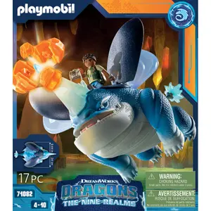 Figurine plowhorn + d angelo dragons Playmobil Plowhorn