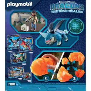 Figurine plowhorn + d angelo dragons Playmobil Plowhorn image-2