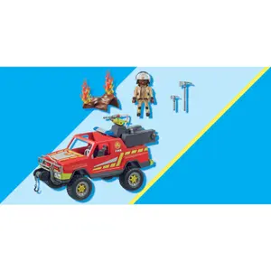 Pickup car and fireman games Playmobil image-2