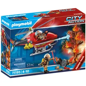 Helicopter firefighter action games Playmobil image-3