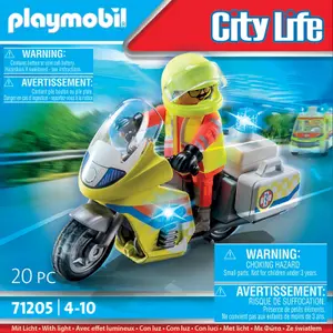 Imagination games with motorcycle Playmobil image-0