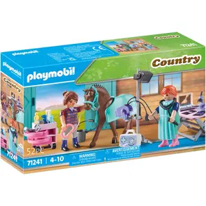 Equine veterinary figurine Playmobil image-0
