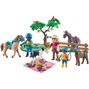 Horse and rider figurine Playmobil image-2