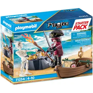 Simulation games starter pack pirate+barque Playmobil image-0