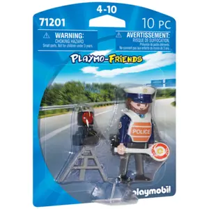 Police and radar figure Playmobil image-1