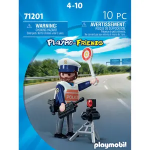 Police and radar figure Playmobil image-0