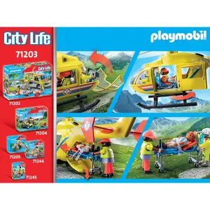 Lernspiele Rettungshubschrauber Playmobil image-1