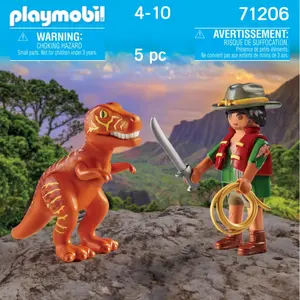 Tyrannosaurus adventurer Playmobil image-1