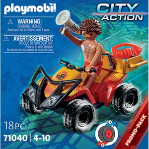 Construction games at sea and on quad bikes Playmobil image-0