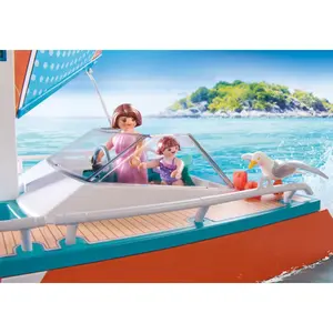 Figurine Playmobil Catamaran image-3