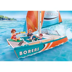 Figurine Playmobil Catamaran image-4
