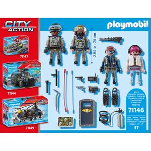 Konstruktionsspiele Team Spezialkräfte + Bandit Playmobil image-2