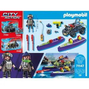 Bandit transformable quad car games Playmobil image-0
