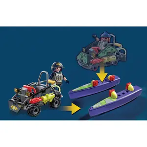 Bandit transformable quad car games Playmobil image-1