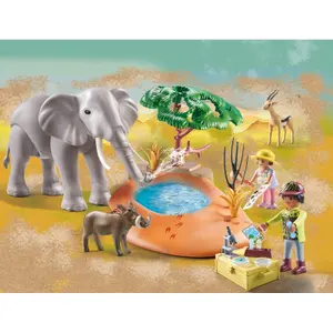 Building sets for explorers + savannah animals Playmobil image-2